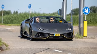 Lamborghini Huracan EVO Spyder  LOUD Accelerations amp Revs [upl. by Rois]