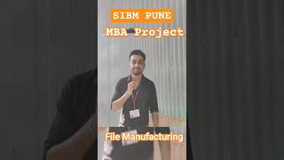 MBA life symbiosis sibmpune snap2023 pune file company project mbaprogram bschools beast [upl. by Milano]