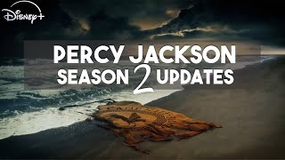 Percy Jackson on Disney Updated Information on Season 2 [upl. by Zigrang211]