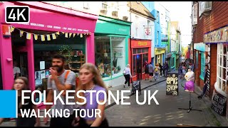 Folkestone UK Walking Tour  Best Places to Visit in the UK [upl. by Rosalba38]