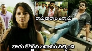 Ragada Movie Nagarjuna Mass Action Introduction Scene  Anushka Shetty  Cinema Club [upl. by Sacken592]