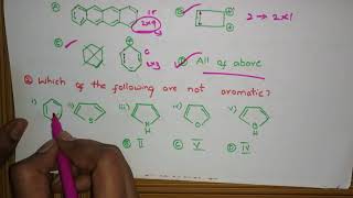 TRICK FOR AROMATIC ANTIAROMATIC NON AROMATIC COMPOUNDS [upl. by Raquela]