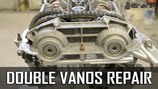 Double Vanos Complete Rebuild BMW M54 [upl. by Aicena]