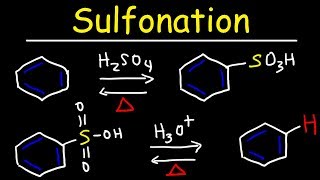 Sulfonation of Benzene amp Desulfonation Reaction Mechanism  Aromatic Compounds [upl. by Anek]