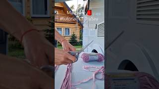 macrame 🎒 Tutorial YouTube TruSzu [upl. by Gawen930]