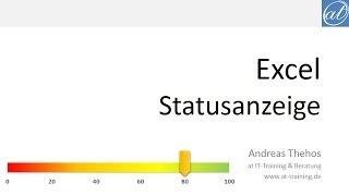 Excel  408  Dynamische Statusanzeige aus XYDiagramm [upl. by Benisch]