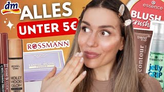 Das BESTE Drogerie Makeup unter 5€ Dm Favoriten 2024 [upl. by Acassej]