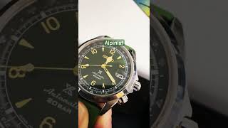 “Discover the iconic Seiko Alpinist SPB121 watch automaticwatch seikowatches shortvideo [upl. by Eldoree]