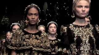 Video guide to Dolce amp Gabbana FW13 Womenswear collection [upl. by Kcyred]