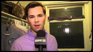 Behind the Scenes Backstage at quotThe Book of Mormonquot with Andrew Rannells [upl. by Nanda]