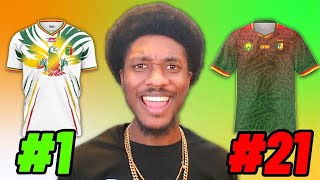 RANKING EVERY AFCON 2024 HOME KIT FROM BEST TO WORST [upl. by Adnwahsat]