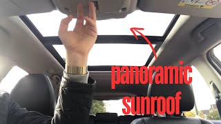 How it worksPanoramic Sunroof [upl. by Aundrea]