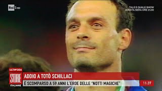 LItalia piange Totò Schillaci Oggi i funerali a Palermo  Storie italiane 20092024 [upl. by Megen]