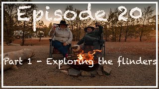 PART 1  Exploring the Flindersfree campingbudget campingcaravanning australia  Just Vanning It [upl. by Bert319]