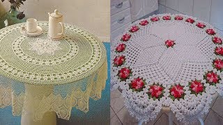 VARIADOS DISEÑOS DE MANTELES PARA MESAS A CROCHET [upl. by Palecek]