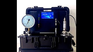 HSIN6000B Automatic pressure calibrator operation process [upl. by Aisinut417]