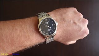 TISSOT LE LOCLE AUTOMATIC T41148353  unboxing amp review [upl. by Htebsil]