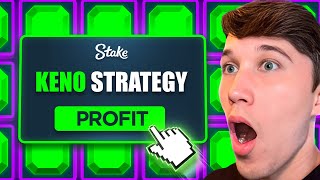 I FOUND THE MOST CONSISTENT KENO STRATEGY FOR INSANE PROFIT STAKE [upl. by Archer829]