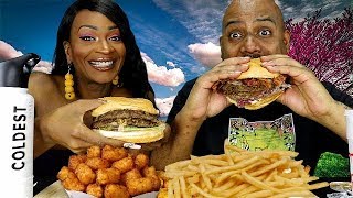 9ERS GRILL MUKBANG THE BIGGEST BURGERS EVER TOP 5 [upl. by Voss]