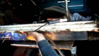 Welding on the Corvair [upl. by Annoyed132]