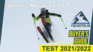 Atomic Maverick 95 Ti  NeveItalia skitest 20212022 [upl. by Schramke]