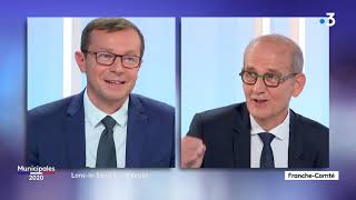 REPLAY Municipales à LonsleSaunier  Ce que les candidats ont dit à propos du cumul des mandats [upl. by Ahsenwahs]