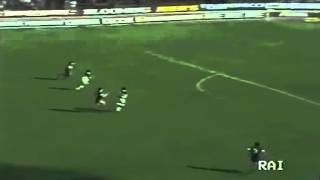 Serie A 19841985 day 28 Fiorentina  Udinese 31 Massaro Pecci Cecconi Mauro [upl. by Yruok]