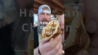 hawaiian chicken tacos on the blackstone dinner easyrecipe [upl. by Kathie]