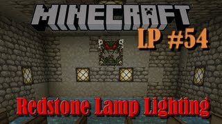 Redstone Lamp Lighting  LP 54 [upl. by Torruella]