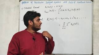 Integral Equations  Solutions of Fredholm Integral Equations With Resolvent Kernels By Parveen [upl. by Eednac]