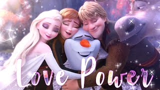 Frozen ❄ Love Power from Disenchanted End CreditsLyric Version [upl. by Estis]