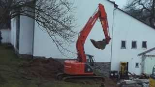 Hitachi constructions  The Zaxis 225 USlc excavator [upl. by Amal]