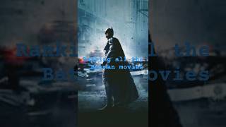 Ranking all 8 of the Batman movies [upl. by Yenahc]