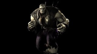 Injustice Gods Among Us  Solomon Grundy  All skins Intro Super Move Story Ending [upl. by Fish]