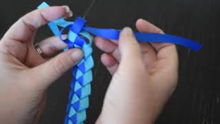 How To Make A Ribbon Lei [upl. by Atteselrahc]