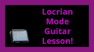 Locrian mode guitar lesson getting the Jerry Garcia sound [upl. by Kappel]