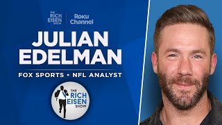 FOX Sports’ Julian Edelman Talks Pats Brady Debut RamsLions amp More w Rich Eisen  Full Interview [upl. by Cichocki164]