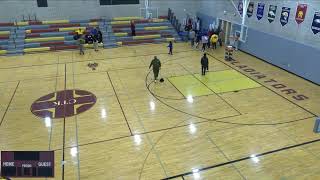 Christ the King Jesuit vs Lindblom High School Boys Varsity Basketball [upl. by Milson]