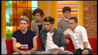 One Direction Interview  Daybreak [upl. by Lasko541]