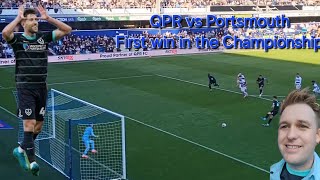 Away End Limbs at Loftus Road  QPR vs Portsmouth [upl. by Philipa]