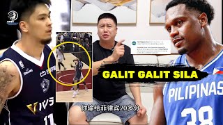 GALIT ang Chinese FANS sa FIBA sa PAGPAYAG kay JUSTIN BROWN LEE  KAI SOTTO NAMBALIW ng DEFENSA [upl. by Lerrehs718]