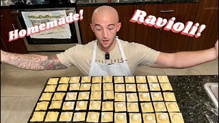 How to Make Meat and Cheese Ravioli [upl. by Akirea]