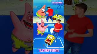 SpongeBob SquarePants ⚡ Patrick ⚡ Bro Hacker ⚡ Carbs ⏩ Coffin Dance  Tiles Hop coffindance shorts [upl. by Cynthia]