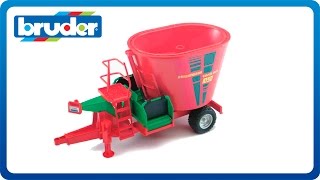 Bruder Toys Fodder Mixer Strautmann VertiMix 1050 02127 [upl. by Zinnes]