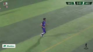 Highlights Team Silvercity vs Alhamra FC  Total Football Premier league season 4 [upl. by Lacim98]