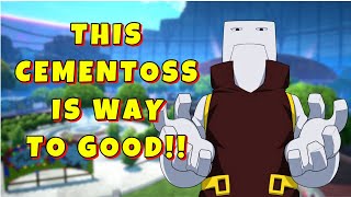 Discover the Secrets of the Most Insane Cementoss Player in My Hero Ultra Rumble [upl. by Yendys]