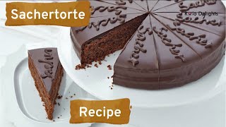 How To Make Sachertorte YUMMY Chocolate cake  Roio Delights [upl. by Jacquette]