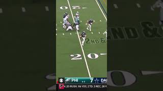 Dallas TD in Dallas Hurts finds Goedert for the TOUCHDOWN 🦅🔥 Eagles vs Cowboys Highlights [upl. by Resay357]