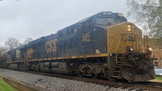 CSX 886 leads a fast CSX M582 3272024 [upl. by Nee]