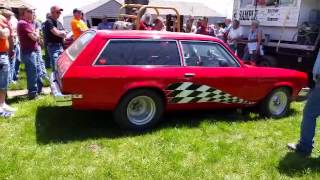 1970s Chevy Vega Wagon Drag Car Sold Cheap [upl. by Eelta]